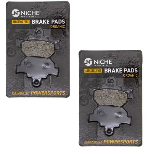 NICHE Brake Pad Set for Suzuki Boulevard GZ250 Savage 650 Front Organic 2 Pack