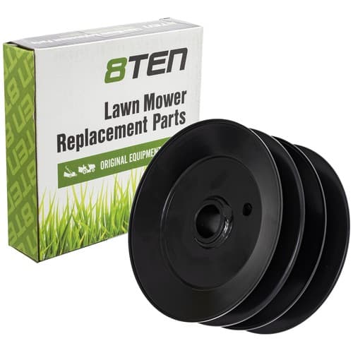 8TEN Double Pulley for Cub Cadet MTD Troy Bilt 1180 LTX2146 GT-2246 756-0603
