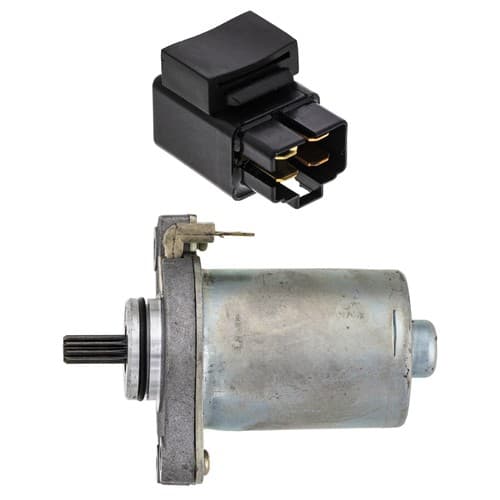 NICHE Starter Motor Solenoid Kit for Yamaha Zuma Jog Vino 50 Scooter