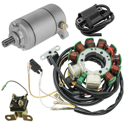 Stator Starter Solenoid Ignition Coil for Polaris Sportsman 400 2001 2002 New