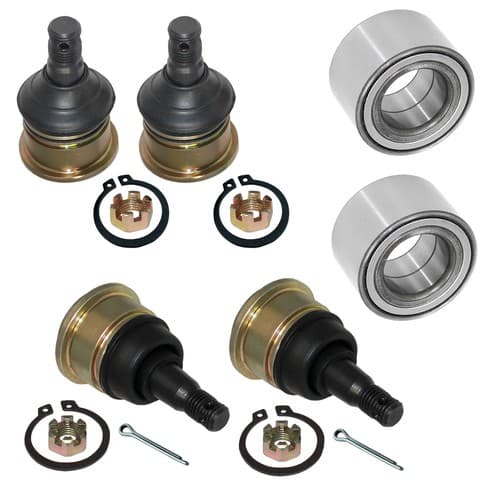 2 Front Knuckle Ball Joint Bearing for Yamaha Grizzly 700 YFM700 4X4 2007-2012