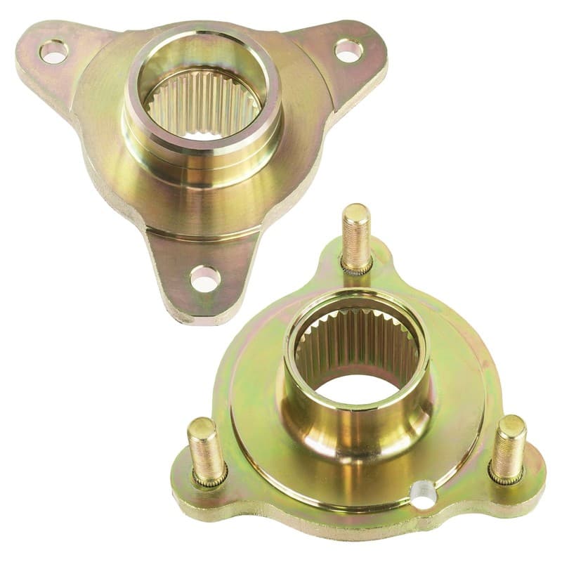 Rear Brake Disc and Sprocket Hubs for Polaris Scrambler 500 2x4 4x4 2005 - 2012