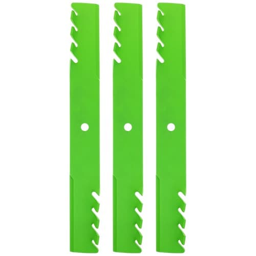 LawnRAZOR Blade for Bad Boy ZT CZT 038-6003-00 60-Inch Toothed Mulching 3 Pack
