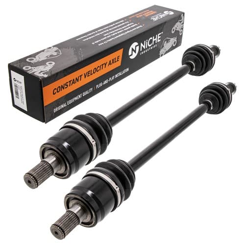 NICHE Rear CV Axle Drive Shaft for Honda Pioneer 700 700-4 42200-HL3-A41 2 Pack