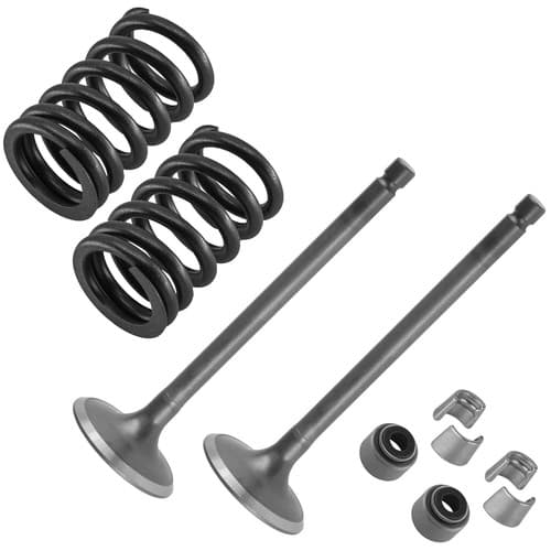 2x Exhaust Valve Kit for Yamaha Rhino 700 YXR700 4x4 2008 2009 2011 2012 2013