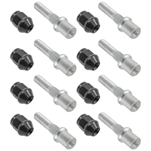 Caltric 250100184 250300642 Front And Rear Wheel Nut And Bolts For Can-Am