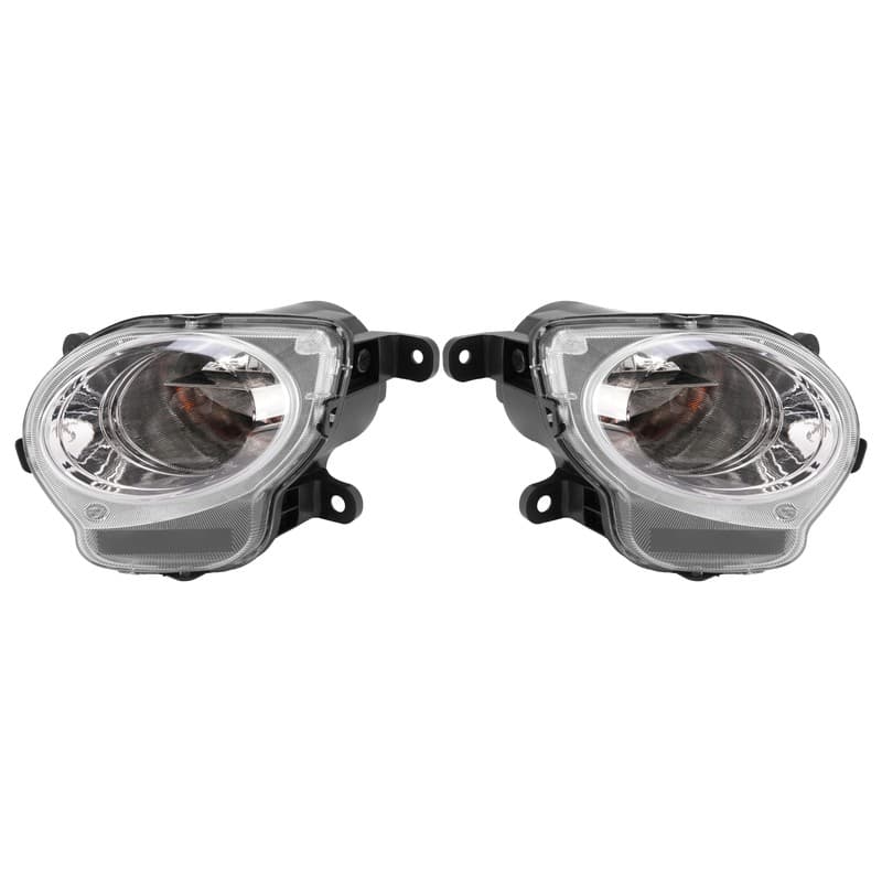 New Turn Signal Lights For Fiat 500 2012-2017 Driver & Passenger Side Chrome