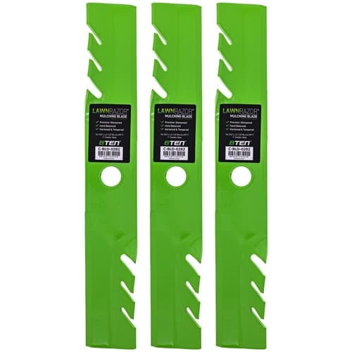 LawnRAZOR Blade for Exmark Lazer Z 48 Inch Deck 103-6396 Toothed 3 Pack