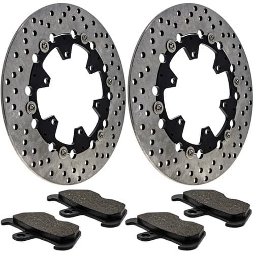 NICHE Front Brake Pad Kit for BMW R1100R R850R 34117663764 Semi Metallic