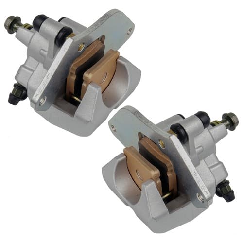Front Left Right Brake Caliper W/ Pad For Honda TRX420TM Rancher 420 2X4 2007-26