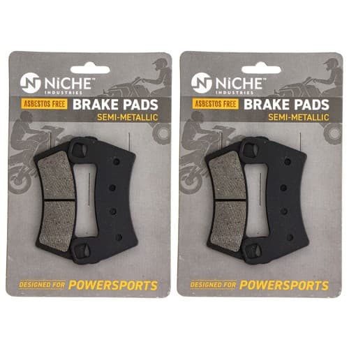 NICHE Semi-Metallic Brake Pad Set for Polaris RZR 1000 1911085 2206025 2015-2018