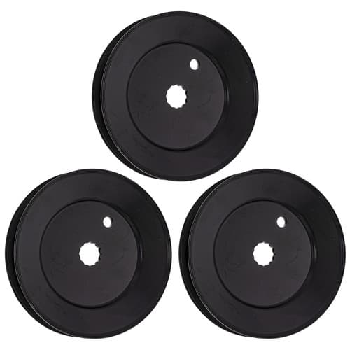 Spindle Pulley Set for Cub Cadet XT1-LT50 XT1-GT50 RZT-S50 XT2-LX50 3-Pack