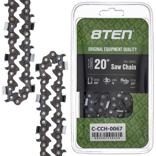 Full Chisel Chainsaw Chain 20 Inch .050 .325 78DL for Husqvarna 455 Rancher