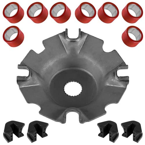 Face Drive Moveable Plate Damper & Roller for Arctic Cat Prowler HDX 700 11-2016