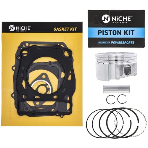 NICHE Piston Gasket Kit for Polaris Sportsman Ranger 500 3089966 3084851 (92mm)