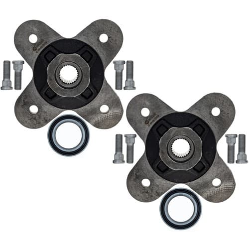 NICHE Front Wheel Hub Kit Set For Polaris 2017 Ranger XP 1000 EPS 5139978-458