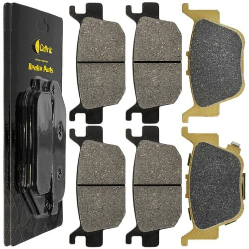 Caltric Rear & Front Left Right Brake Pads for Honda Rincon 680 TRX680 2006-2023