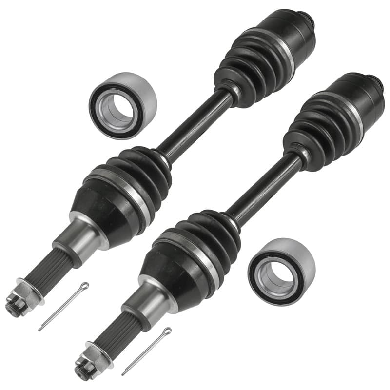 Rear Left & Right CV Axle With Bearing For Polaris Sportsman 400 4X4 2001-2002