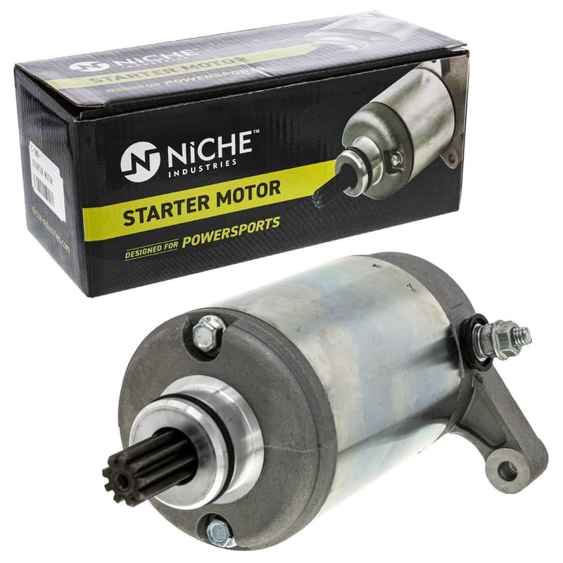 NICHE Starter Motor Assembly for Yamaha Big Bear 250 Raptor Warrior 350 Moto 4
