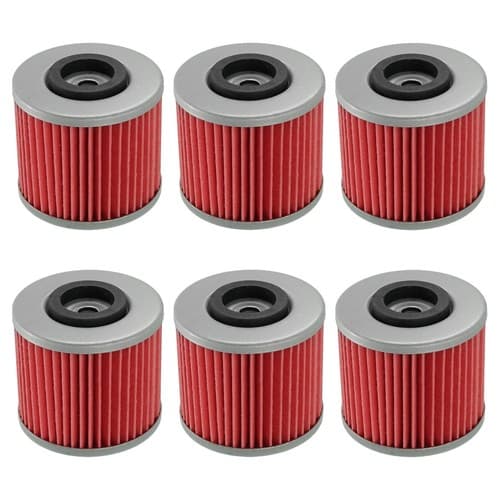 Caltric Oil Filter For Yamaha Raptor 700R YFM700R 2006-2020 5JX-13440-00-00 QTY6