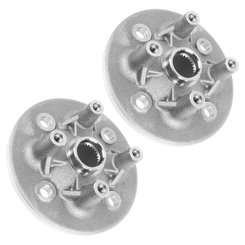 2 Front Wheel Axle Hub fits Yamaha RHINO 450 YXR450F 4X4 2006 2007 2008 2009