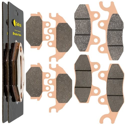 Front and Rear Brake Pads for Kawasaki Mule Pro-Fx Pro-Fxt KAF820 2015-2016
