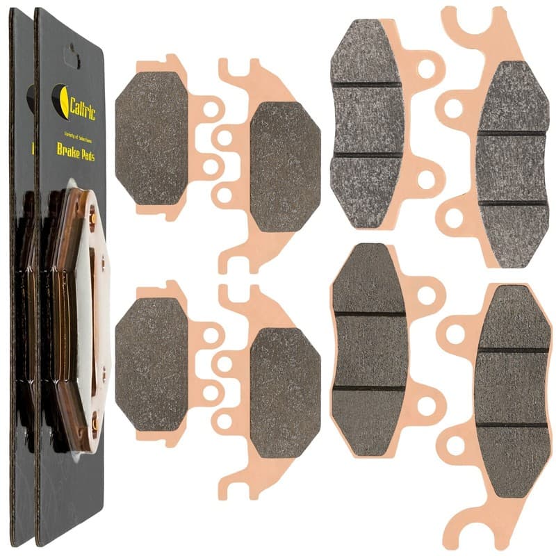 Front and Rear Brake Pads for Kawasaki Mule Pro-Fx Pro-Fxt KAF820 2015-2016