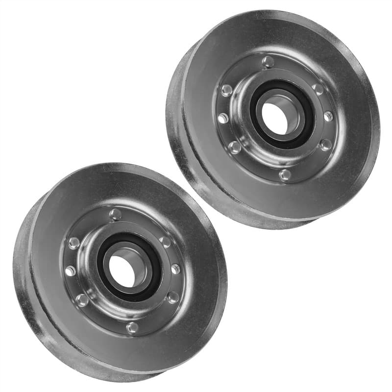 2 V-Idler Pulley For John Deere 325 335 345 GX255 GX325 GX345 GX355 AM118447