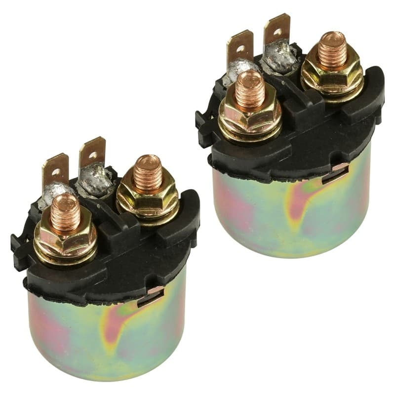 2x Starter Solenoid Relays Kawasaki Mule 4000 4010 Trans 4x4 KAF620 2014 - 2026