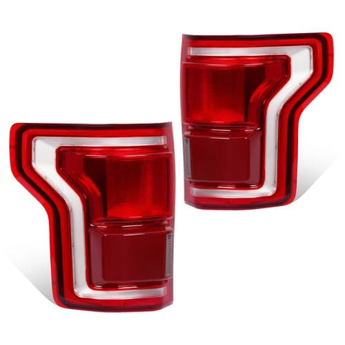 For Ford F150 F-150 2015 2016 217 Rear LED Tail Lights Lamps w/Blind Spot 15-17