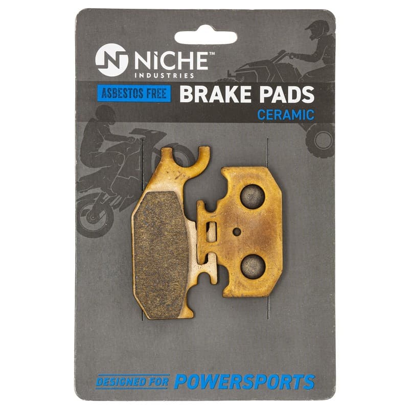 NICHE Brake Pad Set Can-Am Outlander Maverick Front Right Rear Ceramic 705600349