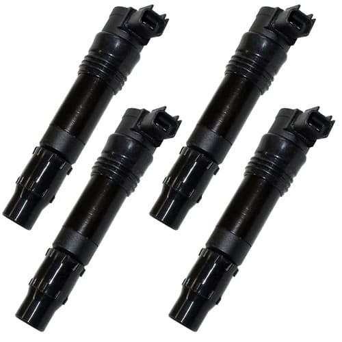 Set of 4 Ignition Coils for Kawasaki ZX1000 Ninja ZX-10R ZX10R 2004-2010