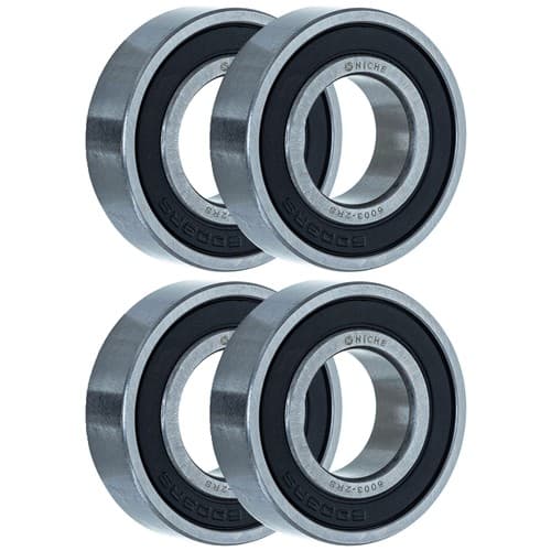 NICHE Wheel Bearing for Yamaha Breeze 125 Honda SporTrax 90 17x35x10 4 Pack