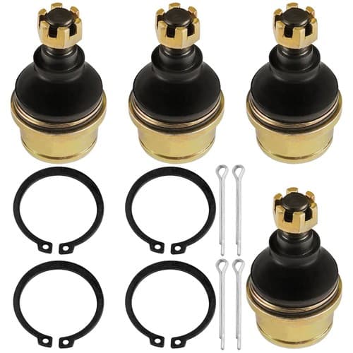 4 Upper and Lower Ball Joint for Honda TRX500FGA Foreman Rubicon 500 2004 - 2008