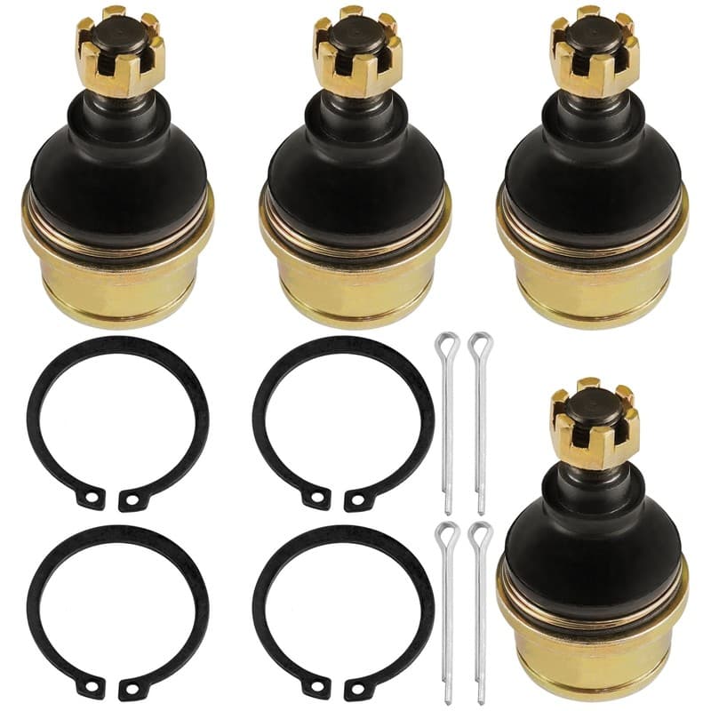 4 Upper and Lower Ball Joint for Honda TRX500FGA Foreman Rubicon 500 2004 - 2008