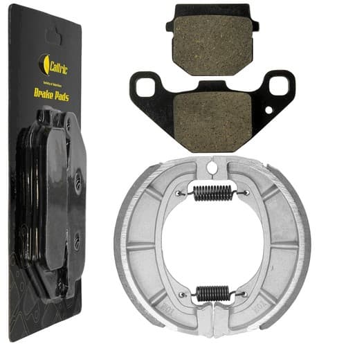 Front Brake Pads and Rear Shoes for Suzuki AH80 1992, AN125HK 2006 2007 2008