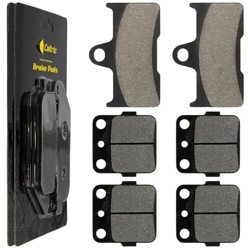 Front and Rear Brake Pads for Yamaha Grizzly 660 YFM660F 2002 2003 2004-2008