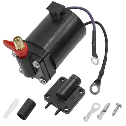 Fuel Primer Choke Solenoid for OMC Johnson Evinrude 0437233 0437238