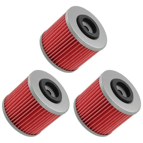 for Yamaha XVS1100 V-Star 1100 Classic 1999-2009 Oil Filter 3-Pack