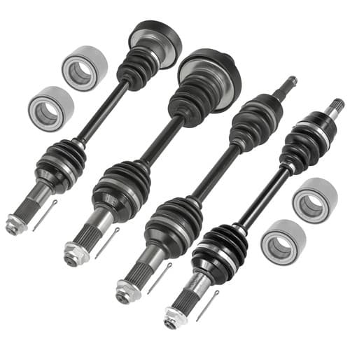 for Yamaha Grizzly 660 YFM660F 4X4 03-08 Front and Rear Left Right CV Joint Axle