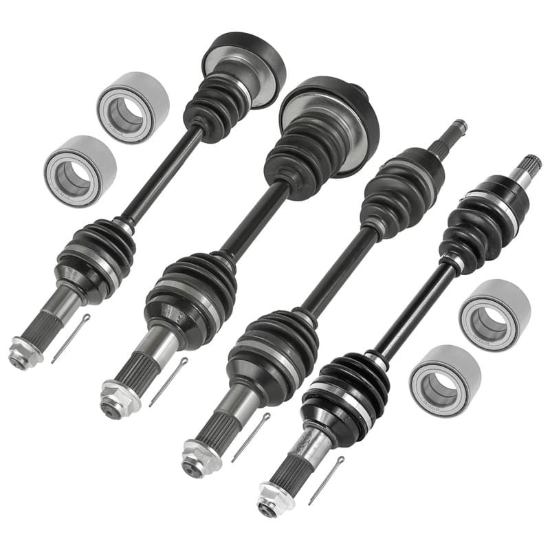 for Yamaha Grizzly 660 YFM660F 4X4 03-08 Front and Rear Left Right CV Joint Axle