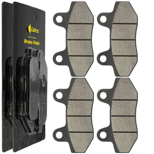 Caltric Front and Rear Brake Pads for Hyonsung GT250 GT 250 2004-2015