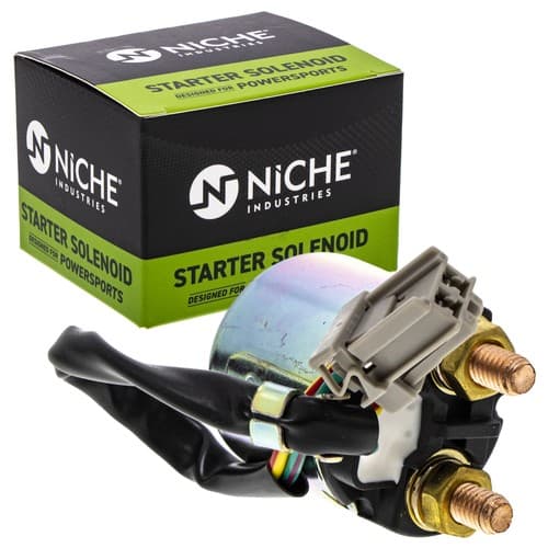 NICHE Starter Solenoid Relay Switch for Honda 35850-HL1-A01 Big Red 700 MUV700