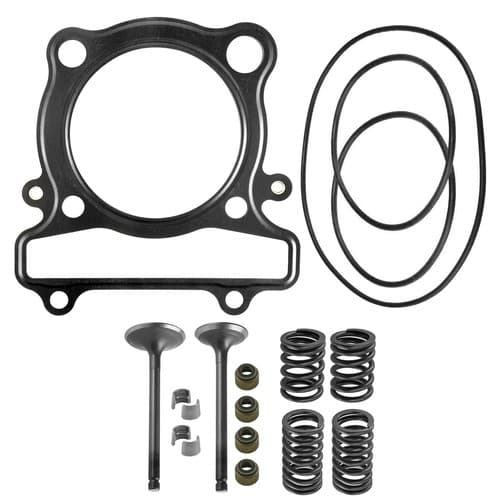 Cylinder Intake Exhaust Valve Gasket Kit for Yamaha Bruin 350 YFM350 2004-2006
