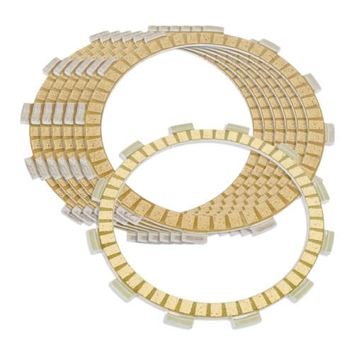 Clutch Friction Plates for Honda Gl500 Gl500I Silver Wing 500 1981 1982