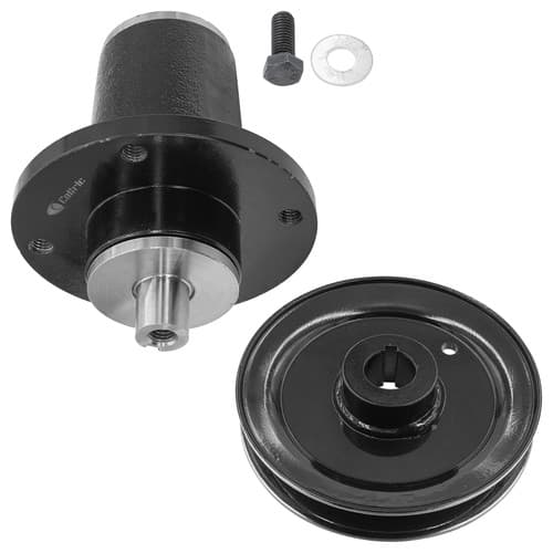607407 604255 607407P 770842 54" Deck Spindle & Pulley for Hustler X-ONE