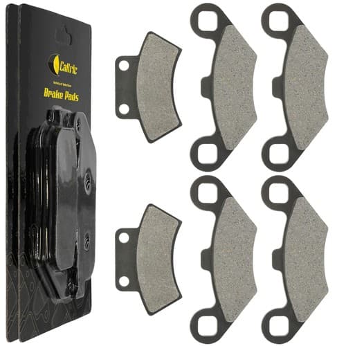 Front Rear Brake Pads for Polaris Scrambler 400 4X4 1995