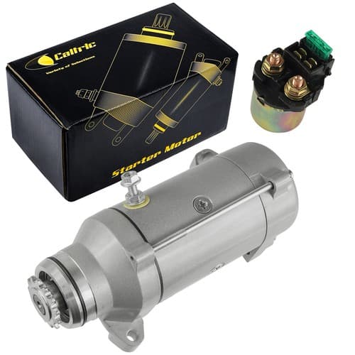 Starter & Relay Solenoid for Honda GL1100A Gold Wing Aspencade 1982 1983