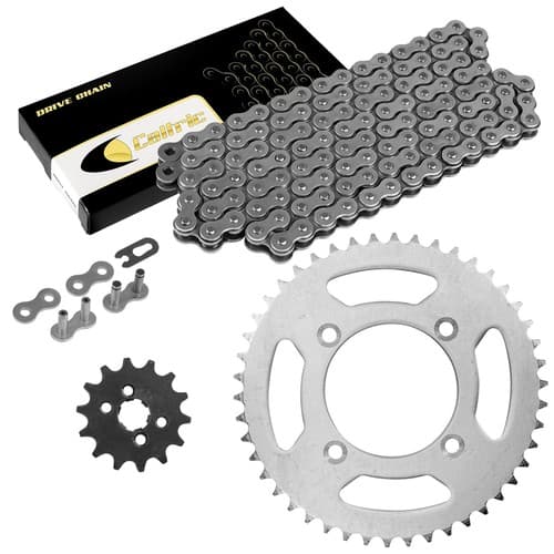 Drive Chain & Sprockets Kit for Honda CRF80F 2004-2013