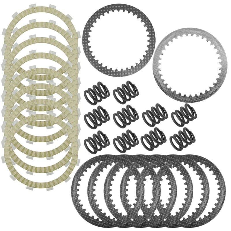 Clutch Friction Steel Plates kit for Kawasaki Vulcan 1500 VN1500 1996-2005